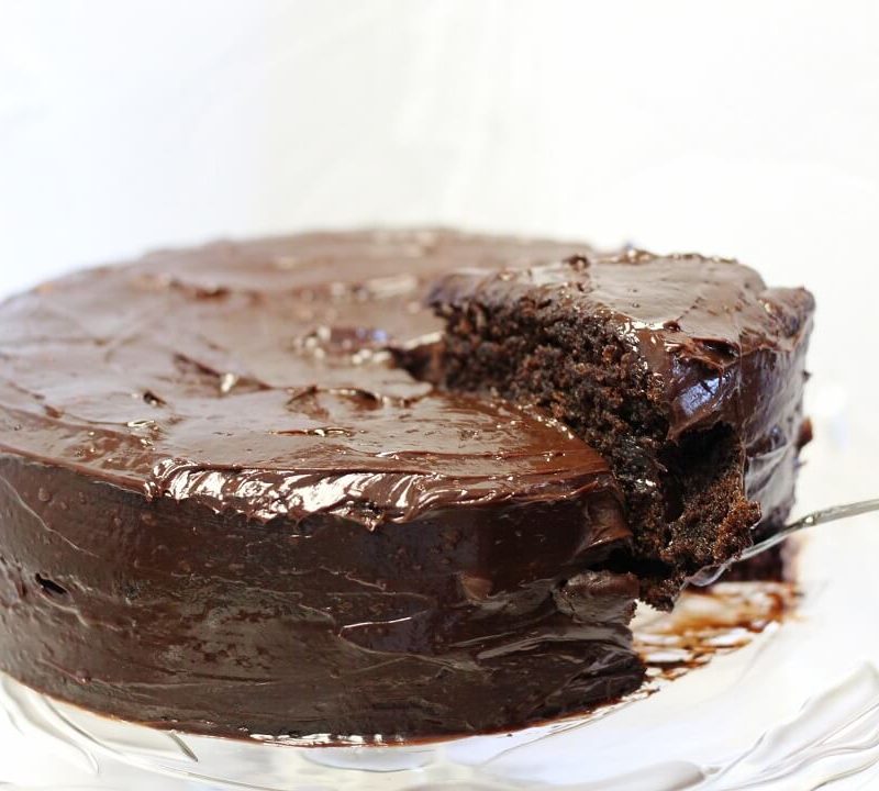 Decadent Fudgy Chocolate cake